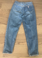 Vintage Guess Georges Marciano Jeans  size 29-30 waist Tapered Ankle Zip