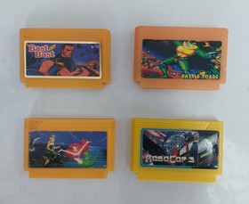 Vintage cartridges from 90's for famicom dendy pegasus 8 bit lot of 12