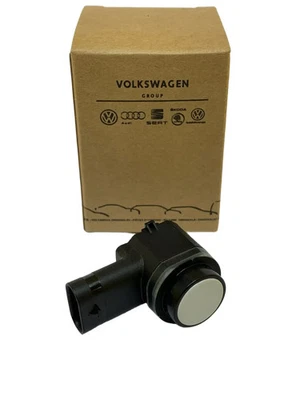 Original VW Seat Skoda Audi PDC Parksensor Stoßstange Weiss Weiß 1S0919275C - Bild 1 von 4