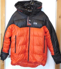 Mountain Hardwear Phantom Belay Parka (L) Jacket 800 Fill Down Mens Extra WARM