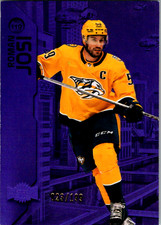 roman josi /199 purple spectrum 23-24 metal universe predators hockey 119 skybox