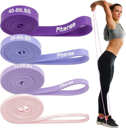 Pull Up Bands, Fitense Resistance Bands Set with Door Anchor - Picture 1 of 5