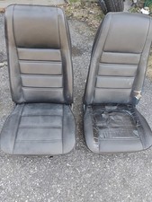 1971-1973 Ford Mustang Front Bucket Seats Left Right Oem Mercury Cougar Black