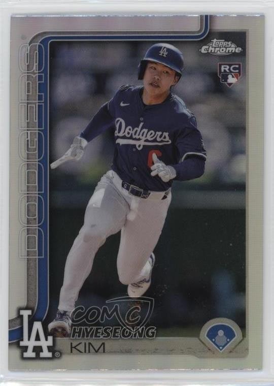 2025 Topps Chrome Refractor Hyeseong Kim #152 1i3m