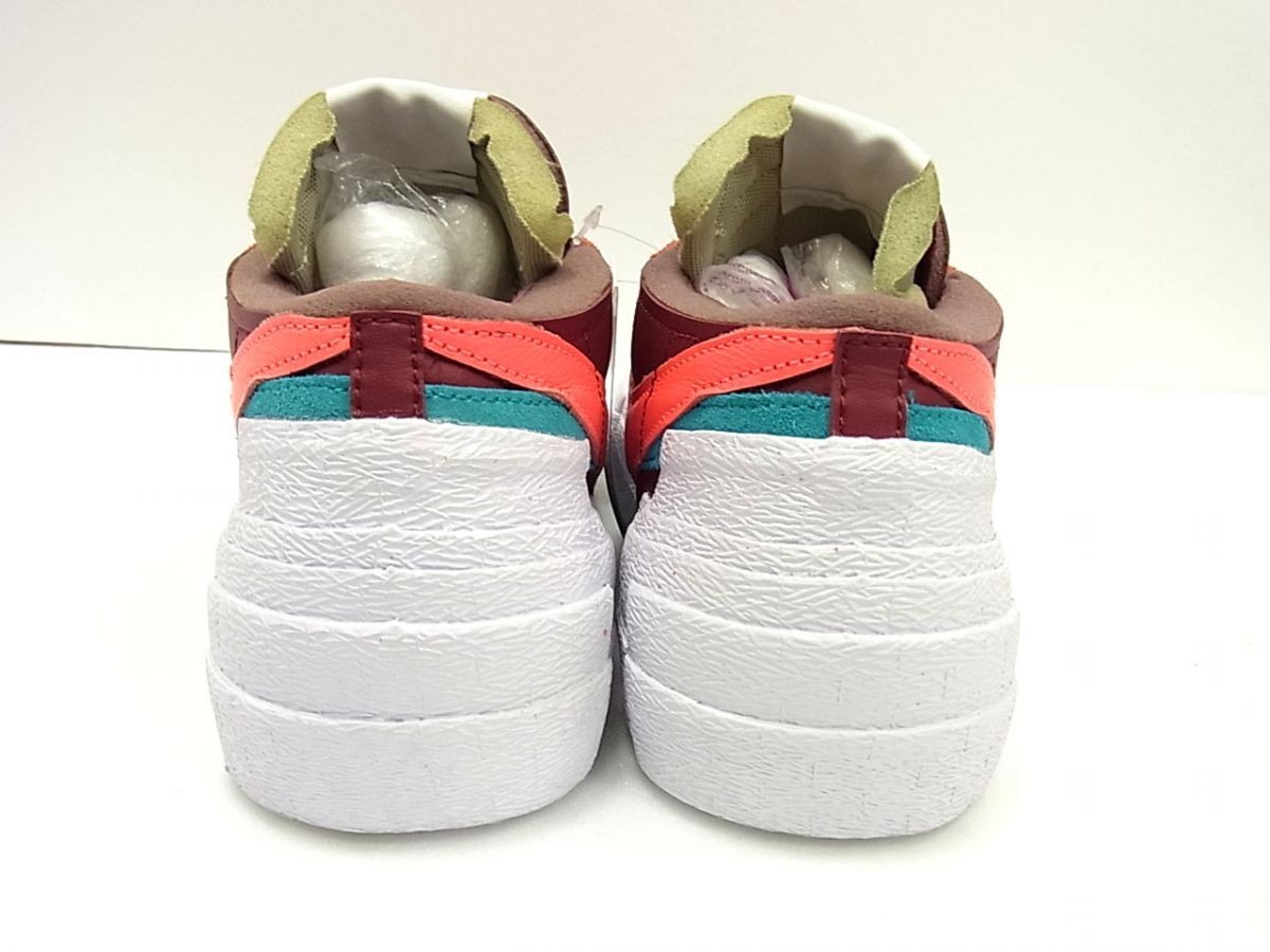 SACAI X NIKE Sacai Blazer Low Team Rosso Sneakers Uomo Taglio Sakai Mucche