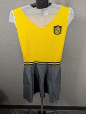 Harry Potter Hufflepuff Student Dress Women's Costume M 8-10