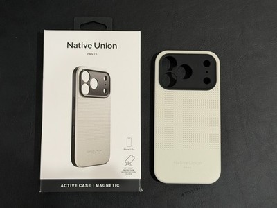    NEW   NATIVE UNION ACTIVE MAGSAFE PHONE CASE iPHONE 17 PRO SANDSTONE GRAY