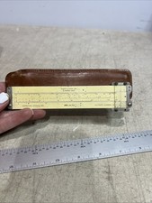 Vintage Pickett & AF Eckel Slide Ruler w/Case Made in USA