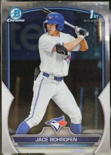 2023 Bowman Draft #BDC-173 Jace Bohrofen Chrome Baseball NM