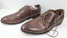 Frederico Leone Limited Tuxedo Shoes "Windsor" Brown Size 8.5 Style 6511