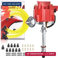 Performance HEI Distributor  Wiring Set 65K Coil Compatible with Chevy 305-454