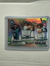 JULIO RODRIGUEZ 2020 Bowman Chrome Talent Pipeline #TP-SEA Mariners Refractor.