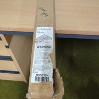 Habitat Blackout Roller Blind Sheer Grey  90x160 cm