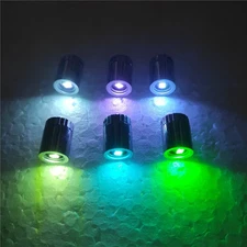 10/30/100pcs Creative LED small lamp tube rotary switch, monochrome slow change