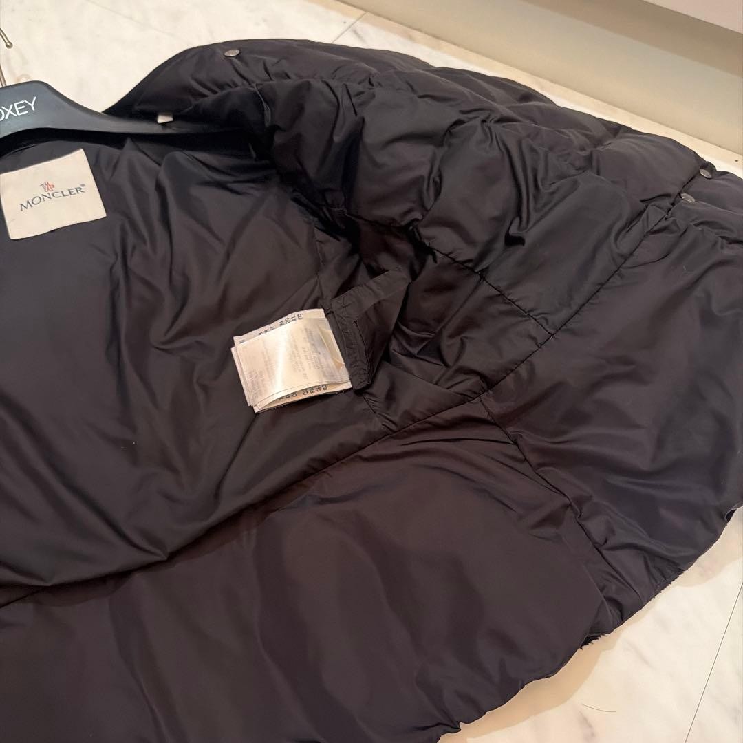 Moncler Ameri Black Down Jacket, Compact Fit, Use… - image 13