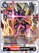 RagnaLoardmon Super Rare Starter Deck 13: Ragnaloardmon Foil ST13-06 SR NM