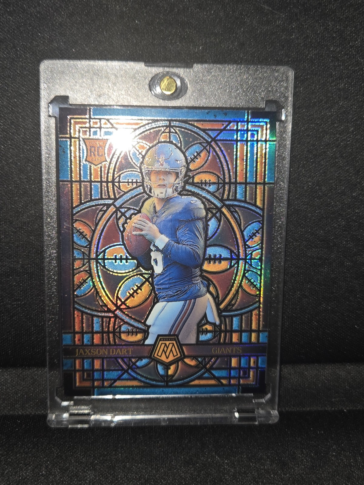 Jaxson Dart Mosaic Stained Glass SSP Case Hit Rookie RC 2025