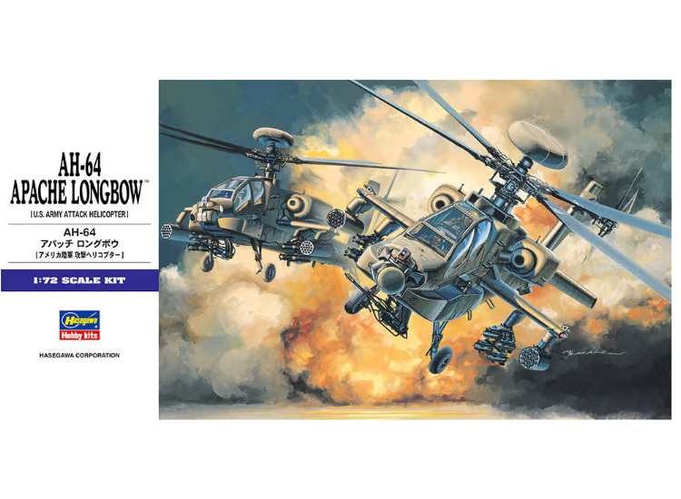 Hasegawa HGHAE06 1/72 - AH-64 Apache Longbow