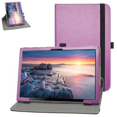 Cute Patterned Case for BYYBUO SmartPad A10 10.1'' - 360 Degree Rotary Stand, Bla