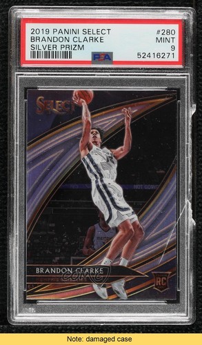 Brandon Clarke [Silver Prizm] #280 2019 Panini Select card