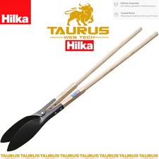 HILKA Post Hole Digger Hardwood Wooden Handles Vertical Side Hones UK FREE P&P