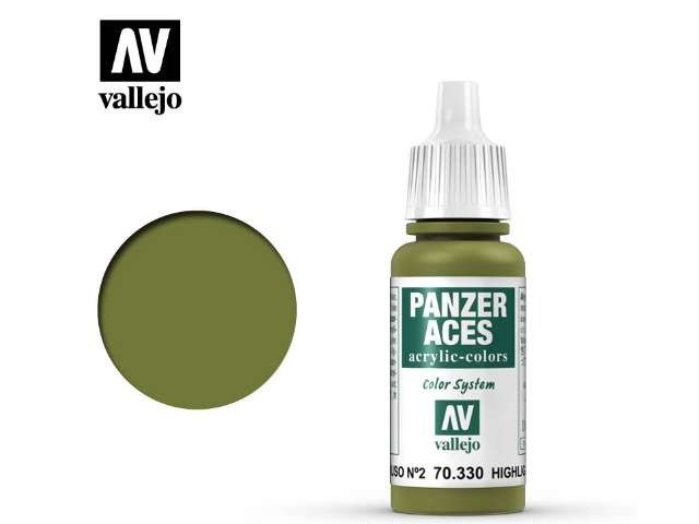 Vallejo VA330 17ml - Panzer Aces - 330 Highlight Russian Tank Crew II