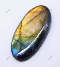 32.70 Ct Madagascar Natural Fire Labradorite Certified Untreated Gemstone