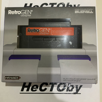 RetroGen (Retro-bit) Adapter For SNES Plays Genesis Games On SNES