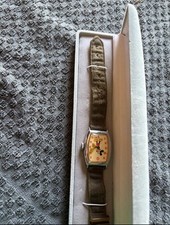 Mickey Mouse VTG Watch Cloth Band 1940  s