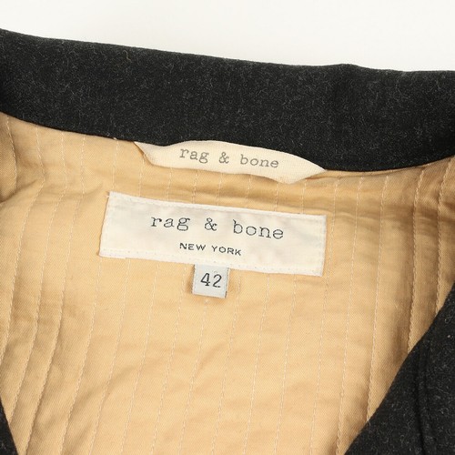 rag & bone rug and blouson size:42 patch embroidery faux layered Used BEEG-0 - Picture 3 of 7