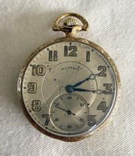 Illinois   A. Lincoln   Grade Pocket Watch - 12 Size - 21 Jewels