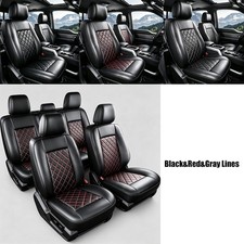 Seat Covers Frontrear For Chevy Silveradogmc Sierra 2007-2026fabric Breathable