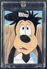 Marketplace image: GOOFY 2025 TOPPS CHROME DISNEY SKETCH CARD ARTIST AUTO TOM AMICI 1/1