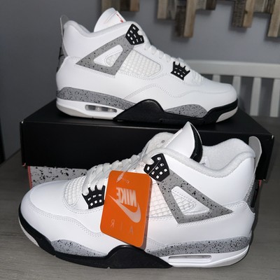 Authentic Jordan 4 Retro OG Mid White Cement US Size 10 In Hand!! 2025