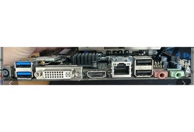 OEM I/ O   For backplate ASRock H81TM-ITX Motherboard Backplate IO #nm