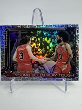 Windy City Wonder: Young Bulls Play Tough 2025-26 Topps Logo Foil Team Card #277