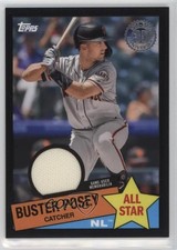 2020 Topps 1985 Baseball All-Stars Relics Black /199 Buster Posey #85ASR-BP 0x0k