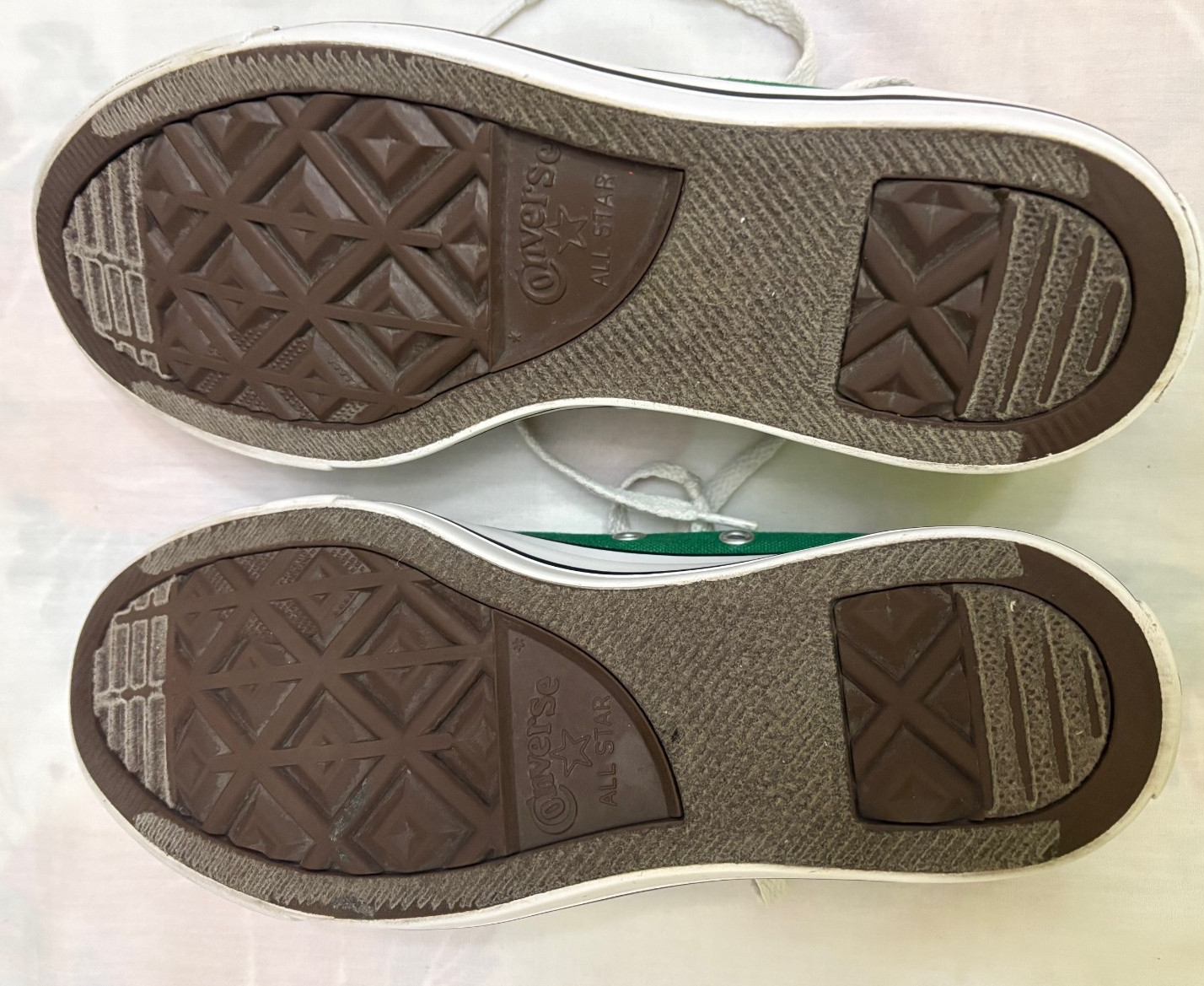 Converse All Stars Tennis Shoes Sneakers Green Unisex Women 7 Men 5 Low Top VGUC thumbnail 6