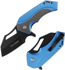 Tac Force Spring Assisted Folding Knife 3 3Cr13MoV Steel Blade Aluminum Handle
