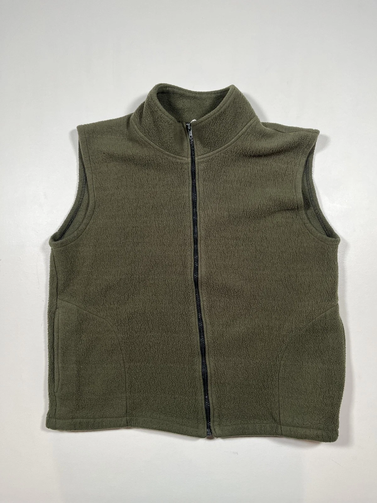 Black Mountain Apparel Vest Mens 2XL Olive Green Fleece Full Zip Pockets USA
Opens in a new window o