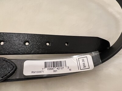 New! Rebecca Minkoff Four-Ring Leather Belt. Size M | eBay display picture 1