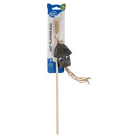 Duvo+ Katzen-Spielangel Eco Navy Kalmar Mit Katzenminze, 40 Cm, Nachhaltig