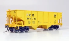 HO PRR GLa 2-Bay Hopper: PRR - MOW Service: 3-Pack