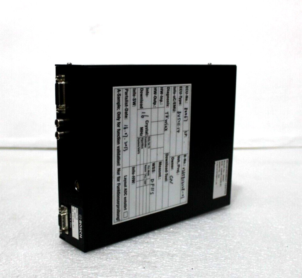 Bosch 80067 Measurment Center 0 265 E13 228-01 Type EV5011.14