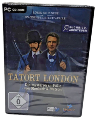   Tatort London : Die mysteriösen Fälle von Sherlock & Watson - (PC Spiel)  NEU 
