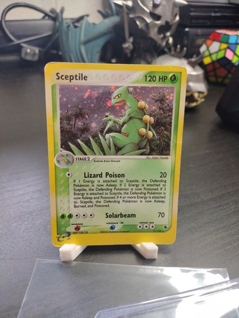Pokémon TCG Sceptile EX Ruby and Sapphire 11/109 Holo Holo Rare for ...