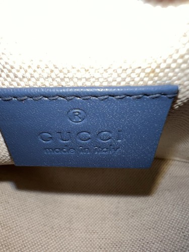 Authentic Gucci Medium GG Canvas Craft Tote With Pochette - Picture 11 of 15