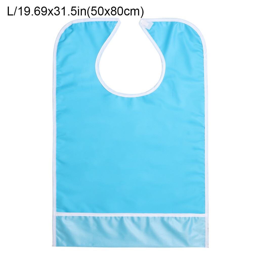 for Elderly Extra Long Adult Bib Eating Clothing Protector Waterproof