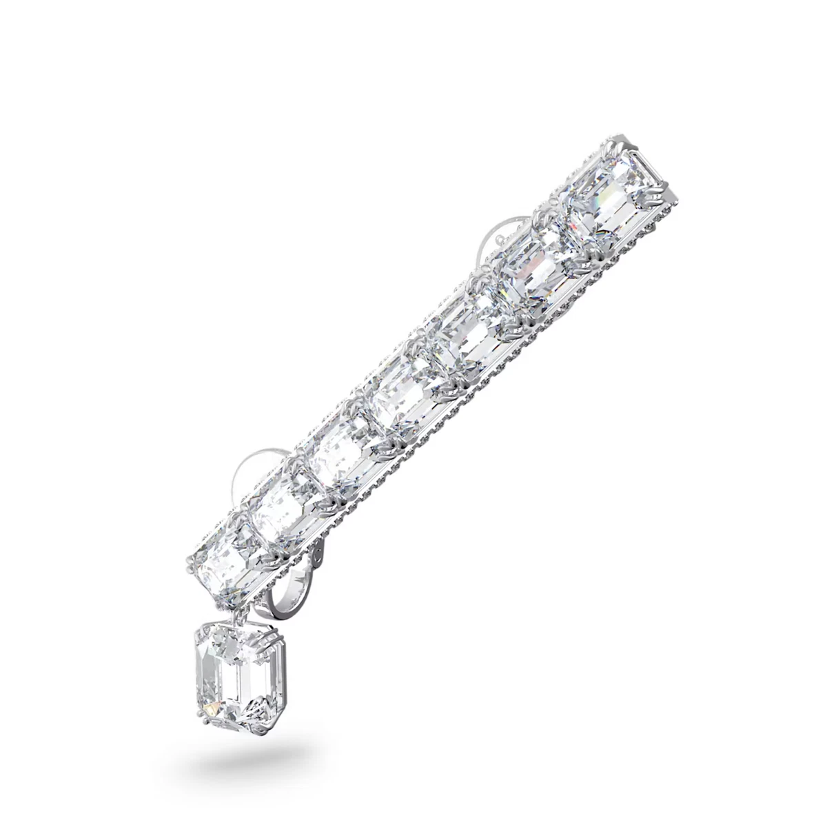 BNIB SWAROVSKI Millenia ear cuff Single, Octagon cut, White 