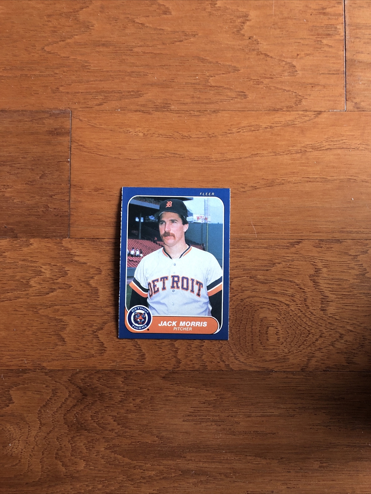 1986 Fleer #232 Jack Morris Nm